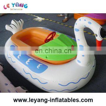 Inflatable Bumper Boat, Kids Electric Boat for Pool Game Rental photo-5