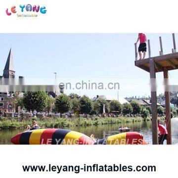 Jumping Water Blob Launch Inflatable water catapult blob