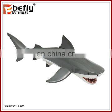 2017 new plastic sea animal shark toy