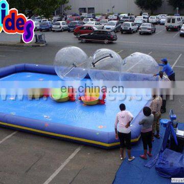 Factory Price Customized Dark Blue Inflatable Swimming Water Pool For Indoor photo-4