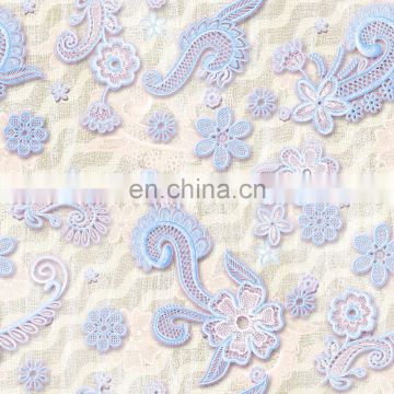 10cm Wide White Scalloped Cotton Lace Trim For Dress