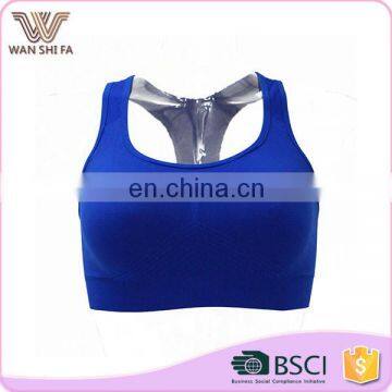 Dry quickly special design back breathable sports bra oem