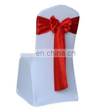 2015 Hot Sale Christmas Party Decoration Red Christmas Chair Sash