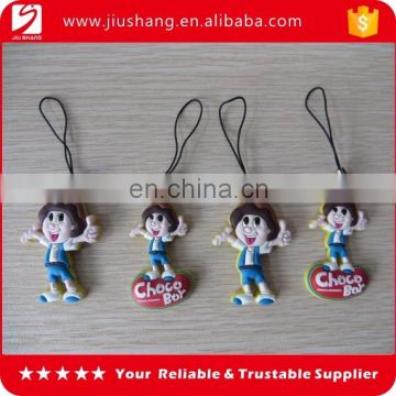 Custom soft PVC keychain/keyring for wholesale