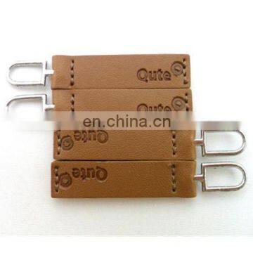 Custom Leather Zipper Pull for Garment photo-5
