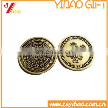 High quality cheap custom silver coins