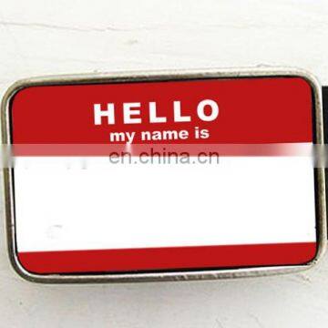 2014 High quality Custom belt buckle