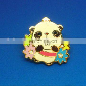 custom cloisonne novelty lapel pins with gold plating