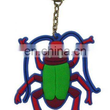 funny soft PVC key chain