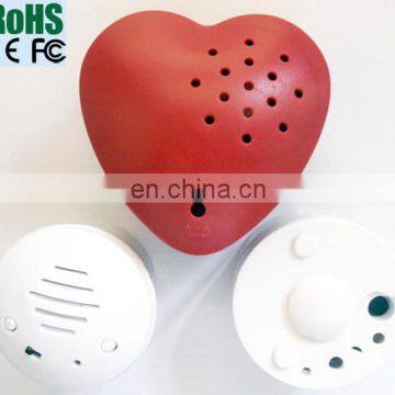 sound recording device in heart shape