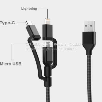 Factory Direct Sell Universal Multi-purpose USB Charging Cable photo-2