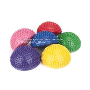 Factory Directly Availability Pvc Half Exercise Foot Massage Ball