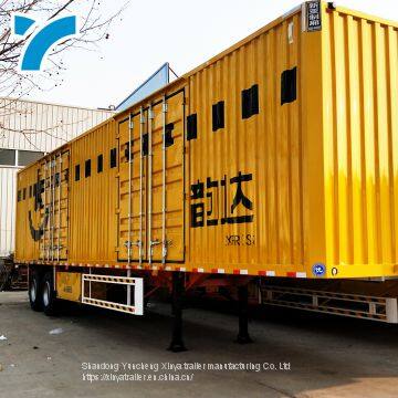 Professional Semi-Trailer Landing Leg Box Transport Semi Trailer Cargo Truck