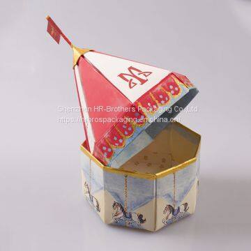 Handmade Print Cardboard Paper Chocolate Packaging Box photo-3