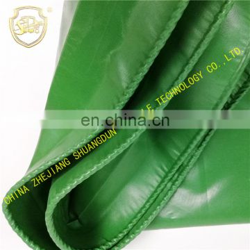 Waterproof canvas outdoor cover cloth truck cover cloth green yellow and blue all kinds of colors.