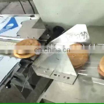 Automatic Low Cost Pillow Type Biscuit Pouch Flow Packing Machine for Sale