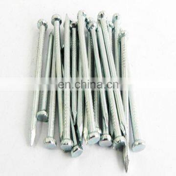 Galvanized steel cement nails for construction