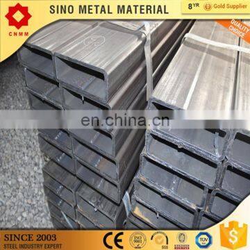 erw pipe galvanized black for structure square carbon steel tube