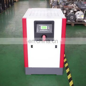 6bar 7.5KW 380V 50hz 1m3/min low noise screw air compressor