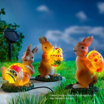 Resin Solar Lamp Garden Decoration Broccoli/Potatoes/Lettuce Resin Crafts Garden Decoration Mouth photo-4