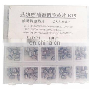 Common Rail Parts Injector Adjusting Shims B15 Injector 0445110002 Adjusting Gasket