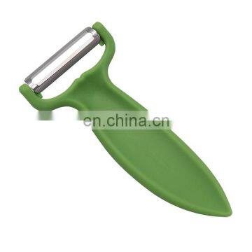 Kitchen Accessories Leaf Shape Fruit Vegetable Potato Peeler With Plastic Handle photo-3