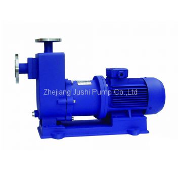 Self-priming magnetic pump