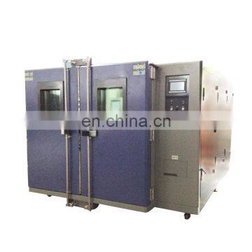 Solar panel usage programmable walk in temperature humidity controlled chamber environmental test system