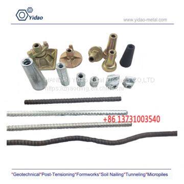 Scaffolding Tie Rod with Wing Nut for Formwork 15/17