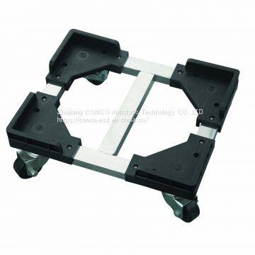 Electronic Factory Cleanroom Antistatic Tool Cart, ESD Pcb Magazine Rack Storage Cart