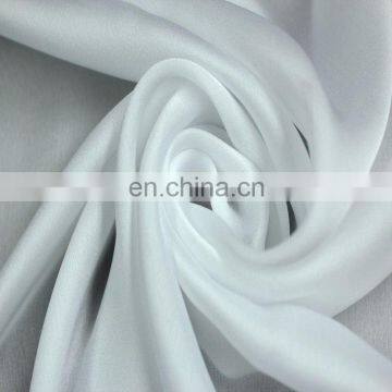 Custom Color Shiny Polyester 50D Silk Satin Chiffon Fabric for High Quality Dress photo-5