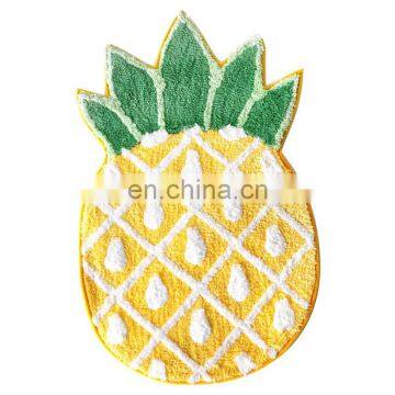 i@home Ins nordic style pineapple kitchen bathroom water absorbent non slip floor mat