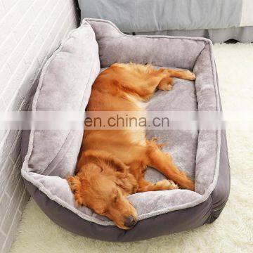 Orthopedic Plush Ped Bed Warming Pet Sofa With Removable Cover for Dogs & Cats Available in Multiple Colors & Styles photo-2