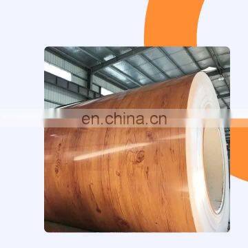 Color galvanized sheet full form prepainted galvanised wooden design ppgi steel coils