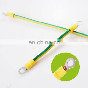 BVR green yellow PVC insulation bare copper photovoltaic ground wire