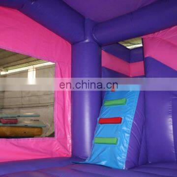 Unicorn Themed Bounce House Bouncy Jumping Castle Bouncer Kids Playhouse Inflatable Bouncer Combo With Slides photo-6