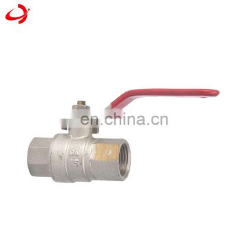 JD-4006 high quality lockable full welded water  mini ball valve