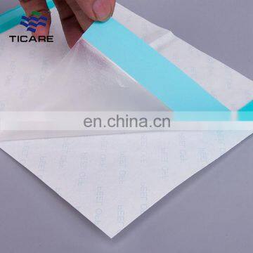 Logo printed PU Surgical Operation film dressing with low price