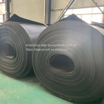 0.5mm 0.75mm 1mm Black HDPE LLDPE Geomembrane Pond Liner for Fish Shrimp Farming Tanks photo-2