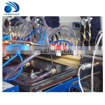 Plastic Wall Sheet Making Machine maker / PVC Cable Trunking Profile Extrusion Production Line