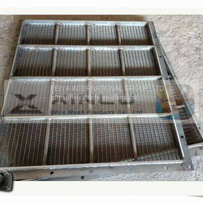 Панели с клиновидными проволочными сетками, опорные решетки из клиновидных проволок, профилированные проволочные сотовые пластины, фильтрующие детали из нержавеющей стали photo-3