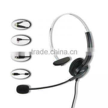 Single ear rj11 USB pins all ok clear call center phone headset