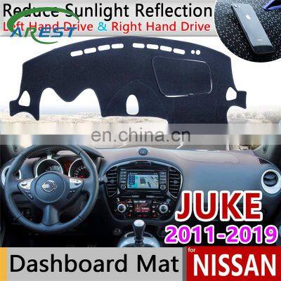 for Nissan JUKE F15 2011~2019 Anti-Slip Mat Dashboard Cover Pad Sunshade Dashmat Accessories 2012 2013 2014 2015 2016 2017 2018