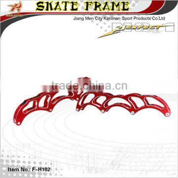 Professional inline speed skate aluminum frame, inline skate frame