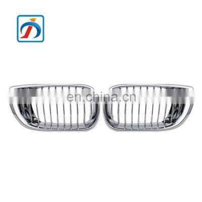 New 4 Door Left Right Chrome 3 Series E46 Front Grill for BMW E46