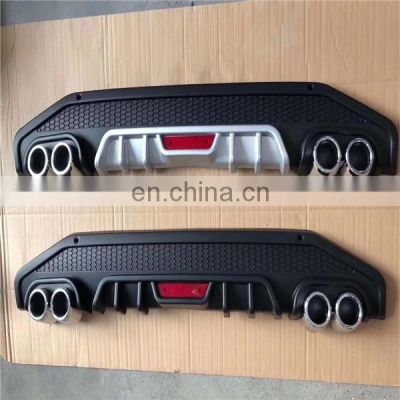 auto parts rear bumper diffuser lip ABS plastic  for hyundai i 20  2018+