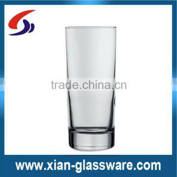 Promotional wholesale high quality clear thick bottom cheap glass cups/water glass/highball glass for home/wedding