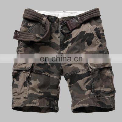 Wholesale Casual Camo Cargo Beach Shorts for Men