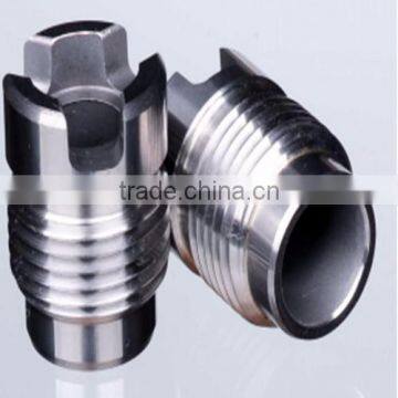 Hot selling Tungsten carbide thread nozzle of PDC drilling bit cross groove wrench series