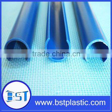 Different types of plastic pipe C shape